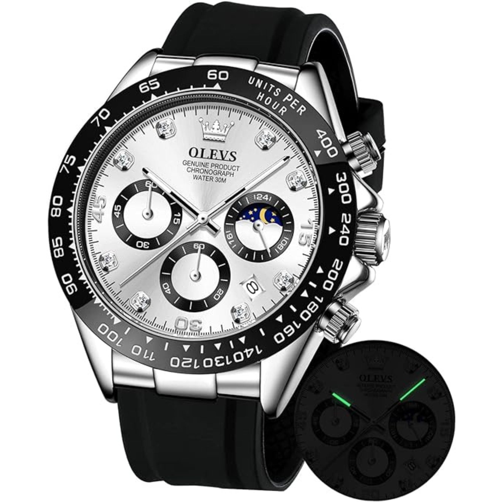 Olevs 2875 Chronograph Watch Olevs 2875 Chronograph Watch